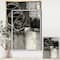 Designart - A Geometric Day I - Mid-Century Modern Canvas in Gold Frame